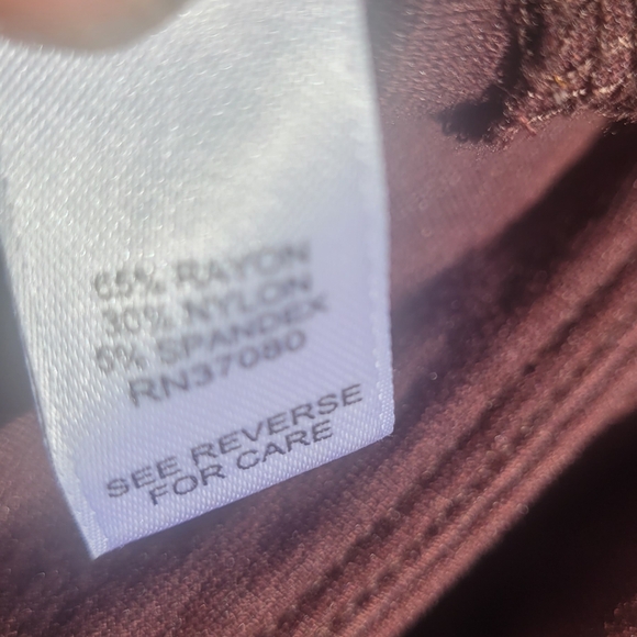 Est. 1946 Chic BrownTrousers women's LP - Picture 5 of 5